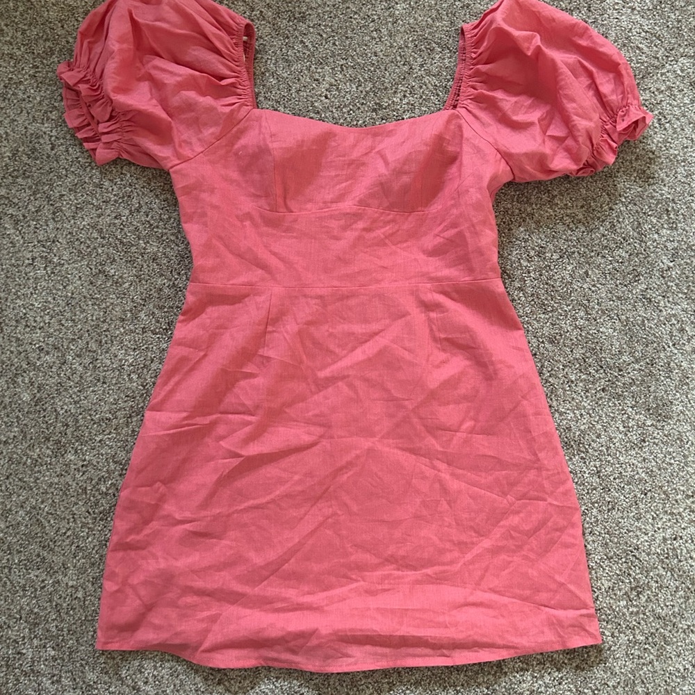 Forever 21 Vibrant Pink Dress